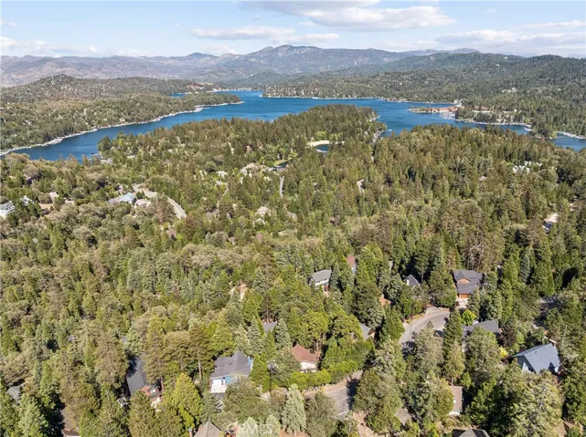 Drone View of Lake Proximity