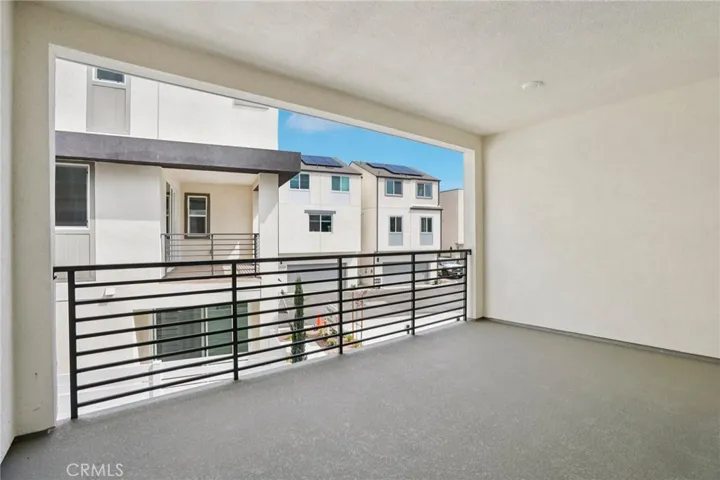 Second story spacious deck