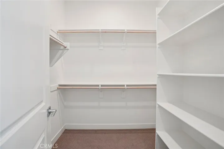 Primary walk-in closet