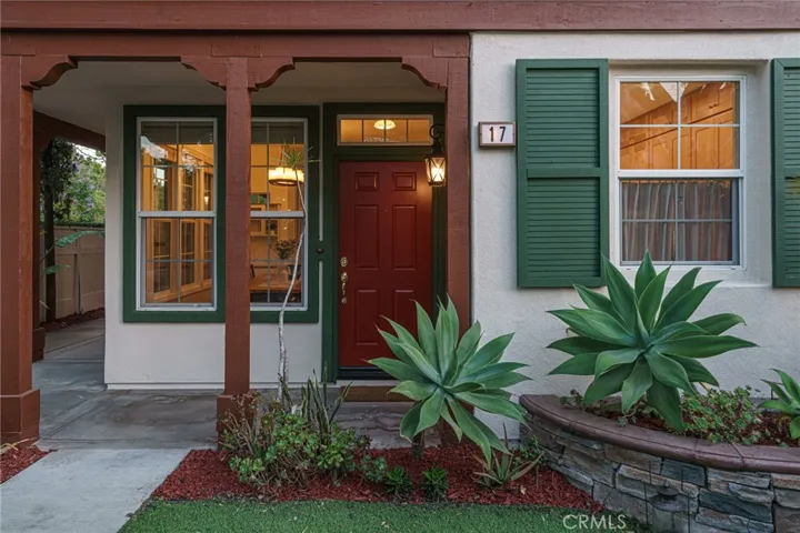 Beautiful curb appeal with low maintenance landscaping.