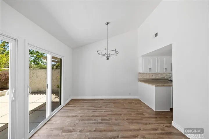 Dining area.