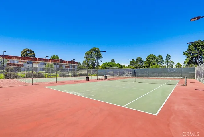 Two tennis courts