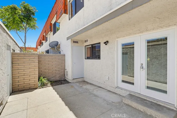 Private patio