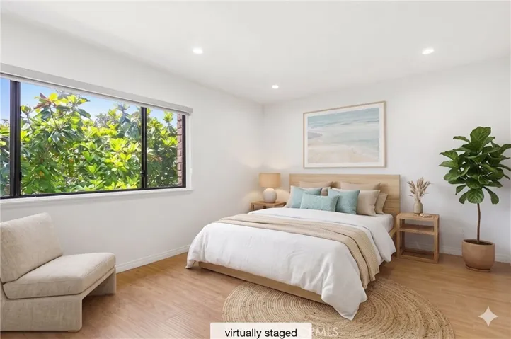 Primary bedroom (virtually staged)