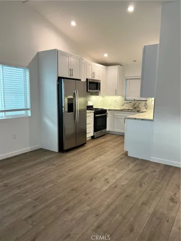 Open concept living room and dining room