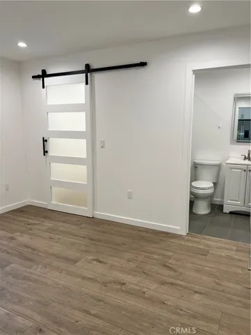 Primary bedroom with ensuite bathroom