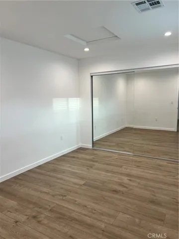 Secondary bedroom with huge closet
