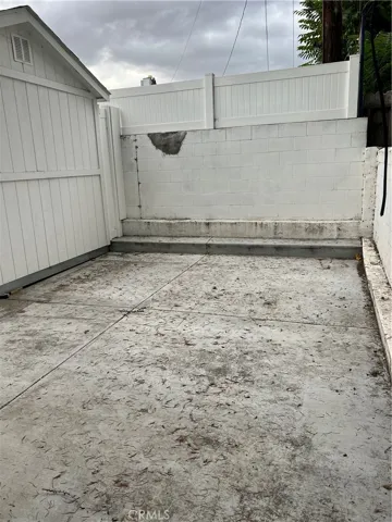 Patio area - not staged