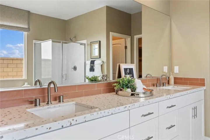 Primary Bath from Model Home