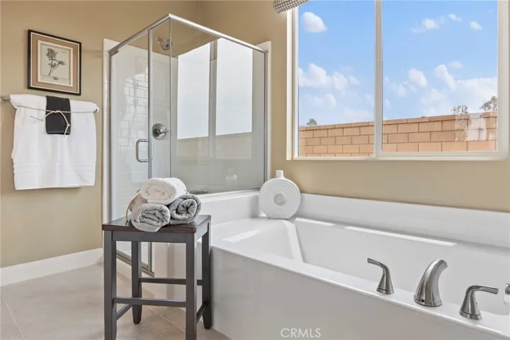 Primary Bath from Model Home