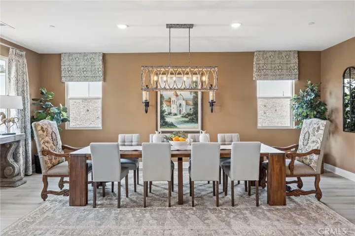 Dining from Model Home