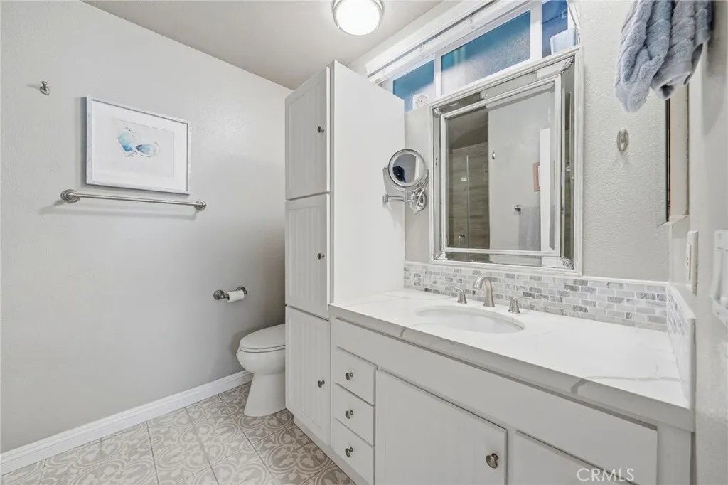 Primary attached bathroom