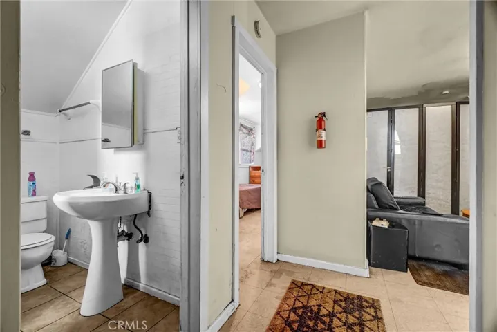 Upstairs unit