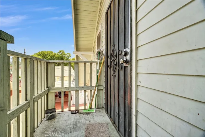 Upstairs unit