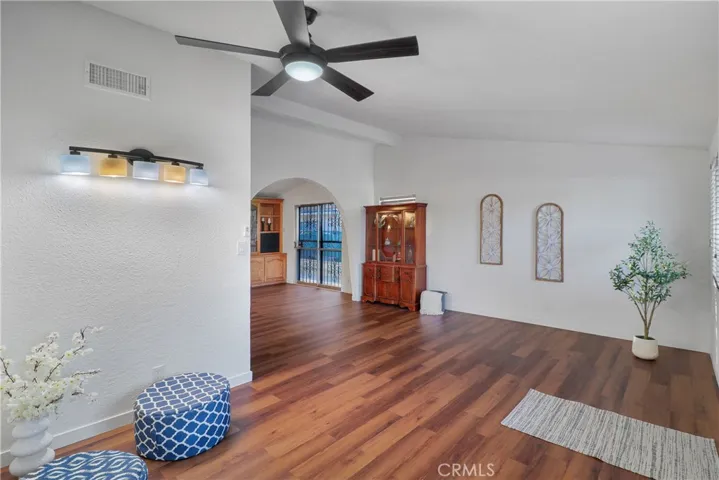 Living Room With New Paint Throughout