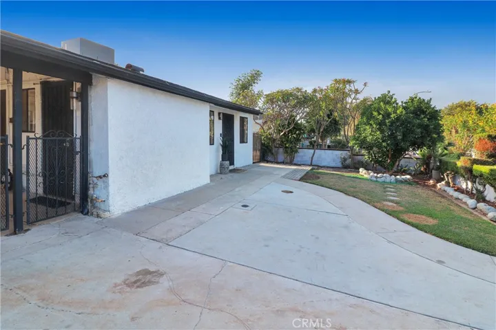 Side of Garage