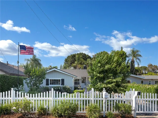 Front of House with Automatic Gate