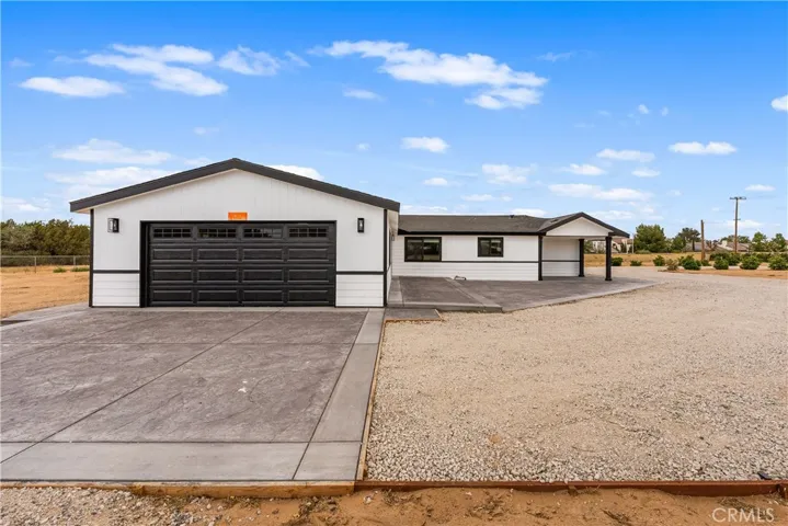 Attached 2-car garage