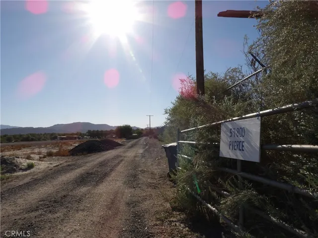 Main entrance on the south side of the property.
