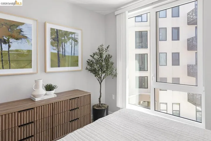 Floor-to-ceiling window providing abundant natural light