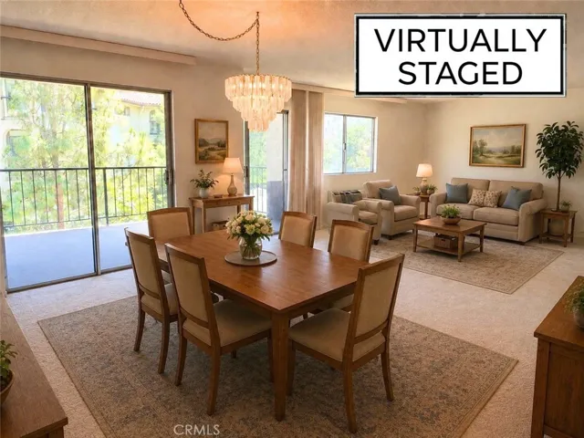 AI Enhanced  Living & Dining area