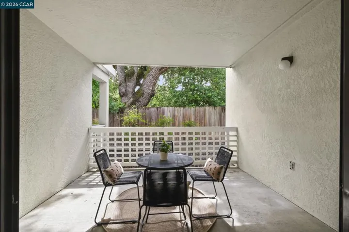 Main patio off of the living room