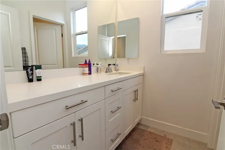 shared bath in hallway