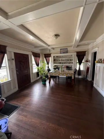 Downstairs view of Dining Room/Parlor