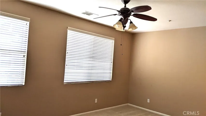 Spacious primary bedroom