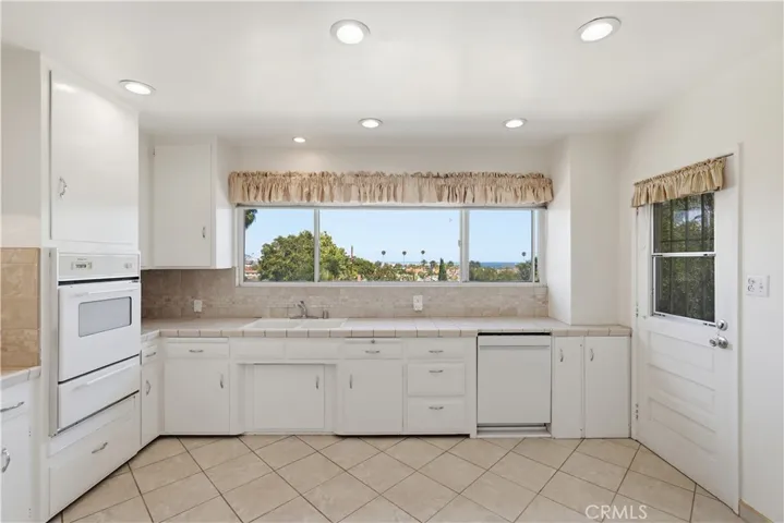 Spacious Kitchen with Ocean Views