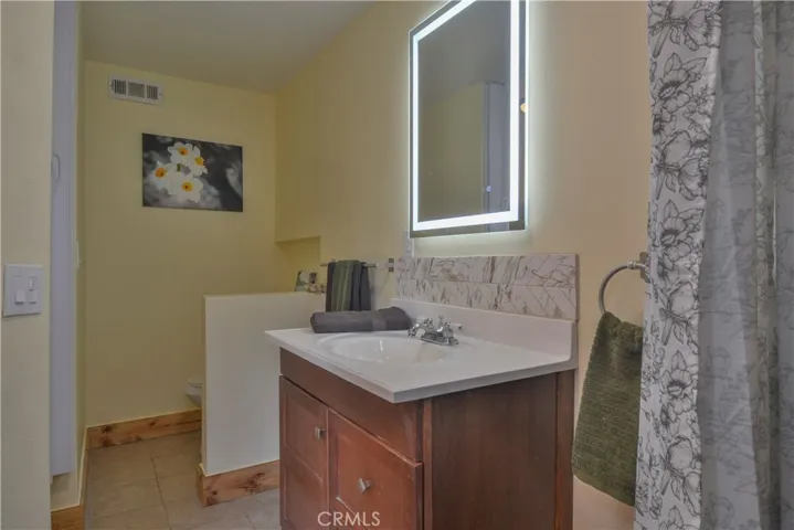 On suite bathroom downstairs