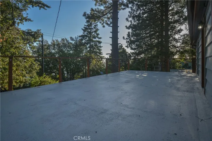 Rear deck