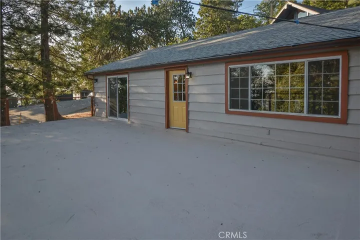 Rear of house from deck