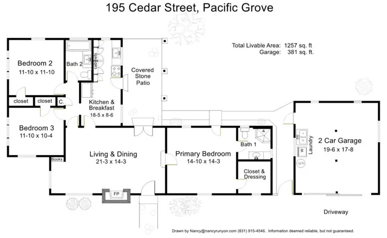 195 Cedar Street, Pacific Grove, California 93950