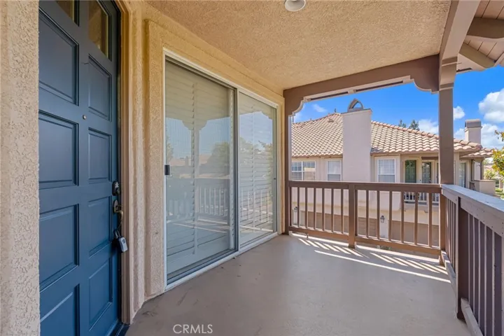 Front door with Front Balcony