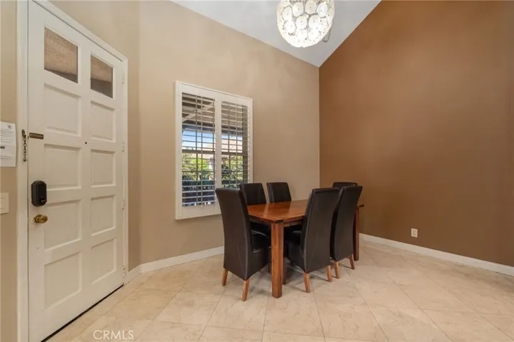 Dining area