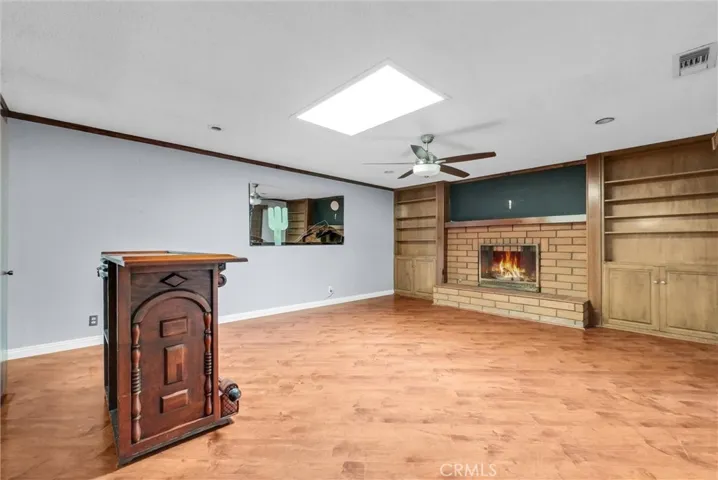 Family Room (fire in fireplace digitally added)