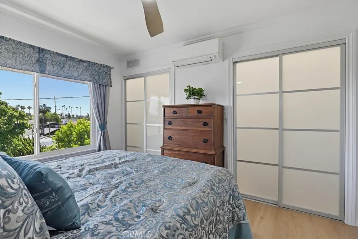 Mini-split A/C, custom closet doors and built-ins.