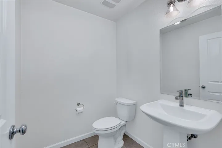 downstairs powder room