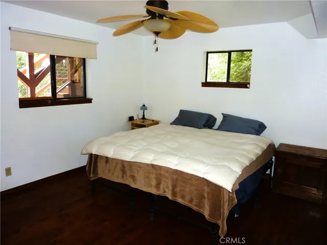 Very comfortable master bedroom on the lower level.