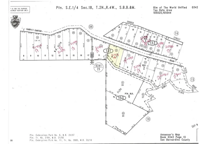 The property consists of 1 1/2 lots.