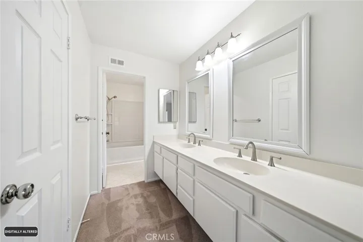 Double Sink Area