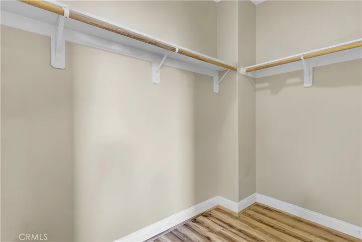 Master bedroom closet