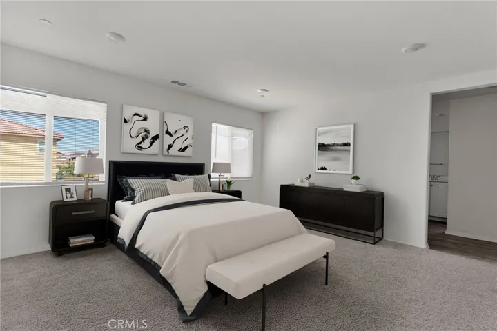 Master Bedroom /  Virtual Staged