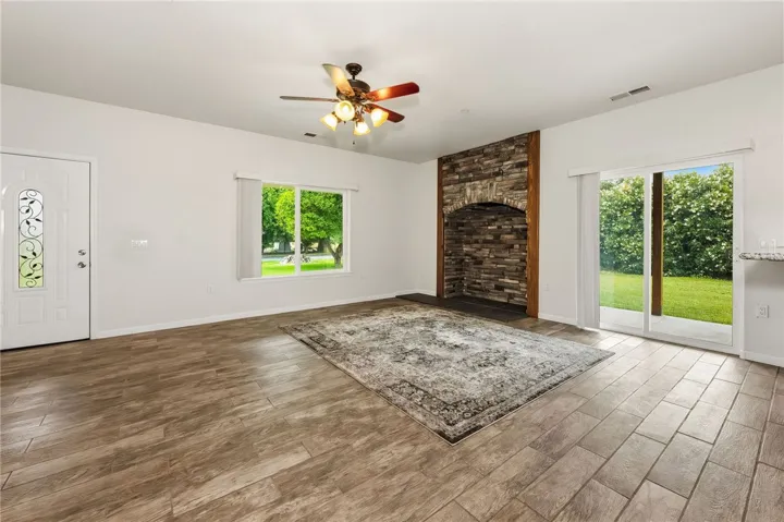 Spacious Open Living Room