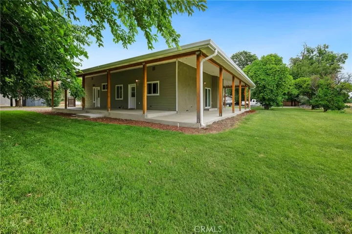 Back & Side Yards toward House from SW corner