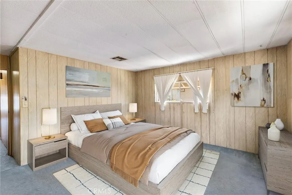 Virtually Staged: Secondary Bedroom Alternate Angle