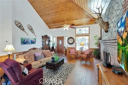 Living room upper level