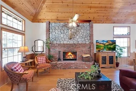 Living room upper level