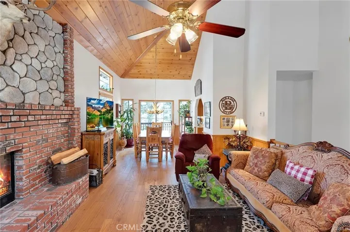 Living room upper level